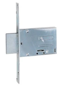 ISEO ART. 661 SERRATURA DOPPIA MAPPA DA INFILARE ENTRATA 60 OPPURE 70 MM - Picture 1 of 2