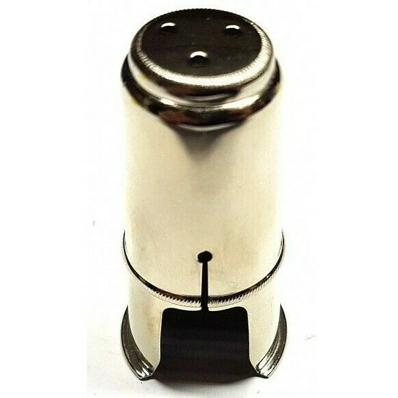 Copribecco cappuccio in metallo per sax soprano contralto ricambio per strumenti - Immagine 1 di 1
