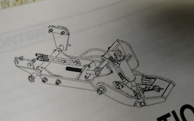 Kubota, estojo, New Holland Boomer T1110 1030 macho engate rápido + subquadro  - Imagem 1 de 4