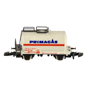 Rare Vintage Marklin Mini-Club 88711 German Z Scale Short White Primagas Tanker - Picture 1 of 9