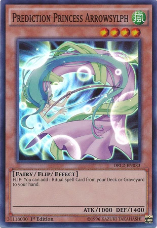 Prediction Princess Arrowsylph [DRL2-EN033] Super Rare Lightly Played 1st Editio - Image 1 of 1