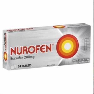 Nurofen Pain Relief Tablets 24 Pack Ibuprofen 200mg (PACK OF 2) - Picture 1 of 1