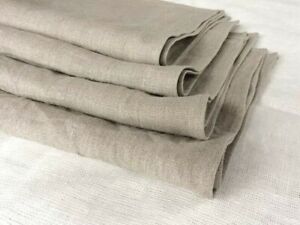  100 % Linen towel hand face Set of 2 / 3 pcs natural linen grey