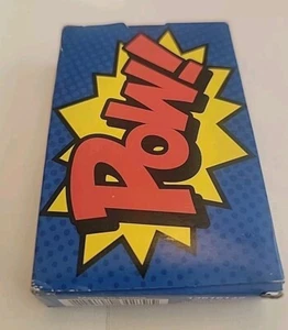 POW! Playing Cards Super Hero Comic Word Balloon Card Deck Pop Art New - Picture 1 of 8