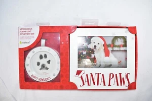SANTA PAWS MARCO 4 X 6 Y FELIZ HOWLIDAYS CONJUNTO DE ADORNOS NAVIDAD 2018 - Imagen 1 de 6