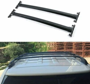 2Pcs Roof Rail Racks Cross Bars Crossbars Fit for Land Cruiser LC200 2008-2021 - Picture 1 of 6
