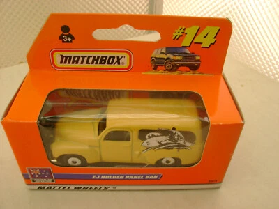 1999 MATCHBOX SUPERFAST #14 FJ HOLDEN PANEL VAN NEW IN BOX - Image 1 of 3