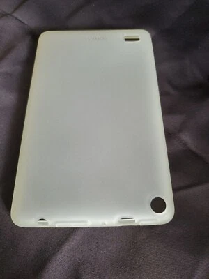 Nupro Clear White Tablet Case B01FRB0T48 Protector Kindle Fire Comfort Grip - Image 1 of 4