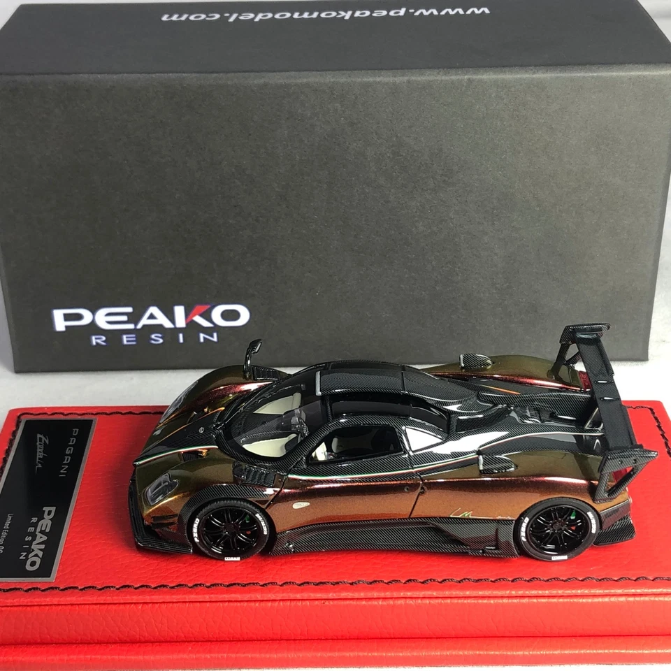1/43 Scale Peako Model Pagani Zonda 760 LM Chameleon Gold 31516 - Image 1 of 1