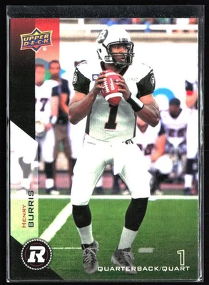 2014 Upper Deck CFL #59 Henry Burris - Image 1 of 2
