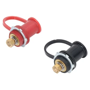 Battery Charger Post 20mm Stud Cap Car RV Battery Charging Pile Jumper Terminal - Picture 1 of 9