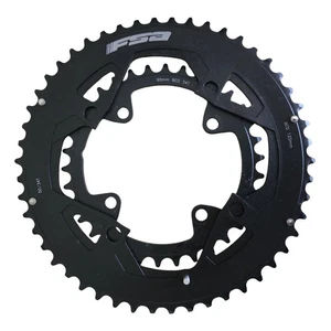 Juego de platos de bicicleta de carretera FSA 50T 34T aleación 11 velocidades 120BCD 90BCD 4 pernos - Imagen 1 de 8