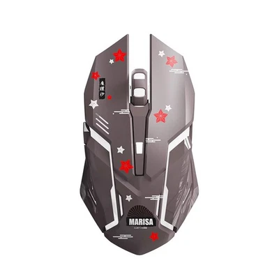 Touhou Project‌ Hakurei Reimu Optical Wireless Gaming Mouse ‌Komeiji Sato 2.4Ghz - Image 1 of 4