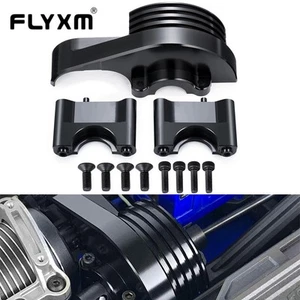 RC Aluminium Main Gear Cover für 1/8 Traxxas Schlitten - Schwarz - Bild 1 von 9