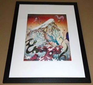 James Jean Eternal Spiral 2024 quality original contemporary art in 12x16" frame - Picture 1 of 2