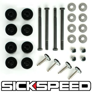 KIT DE DESCENSO DE 16 PERNOS DELANTEROS TRASEROS PARA C5 97-04 CHEVCHEVROLET CORVETTE - Imagen 1 de 1