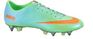 Nike Mercurial Vapor IX SG Pro Cleats 555607-380 Neo Lime New size 6.5 - Picture 1 of 4
