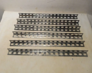 Gilbert Erector Set Part 11: 17 Hole Angle Girders: Lot of 6 - Picture 1 of 1