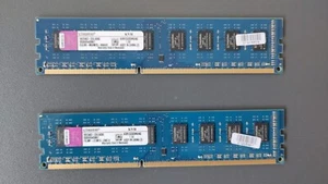 2x 4GB Speicher RAM Kingston KVR1333D3N9/4G AKMK1691271 4G DDR3 Dimm - Bild 1 von 2