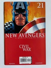 Civil War: New Avengers #21 Bendis Chaykin 1st print Marvel Comic (2006)