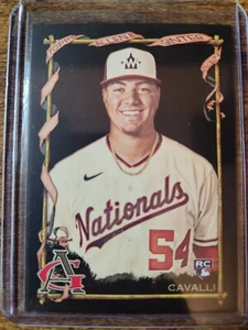 2023 Topps Allen & Ginter X Cade Cavalli Rookie RC #124 Washington Nationals - Picture 1 of 2