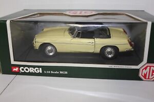 Hard to Find '63 MGB Roadster in 1/18 Scale by Corgi