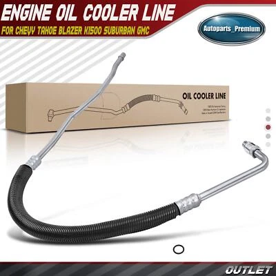 Шланг охладителя масла двигателя в сборе для Chevy Tahoe Blazer K1500 Suburban GMC Yukon - Изображение 1 из 4