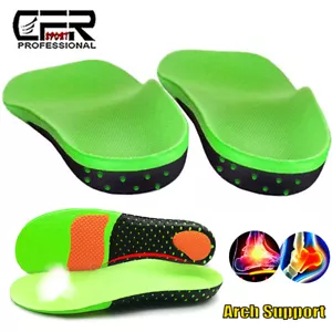 CFR Full Length Orthotics Arch Heel Support Insoles Plantar Fasciitis Men Women - Picture 1 of 10