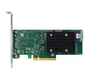 Broadcom LSI HBA 9500-8i Tri-Mode Storage Adapter SAS SATA NVME 05-50077-0300 - Picture 1 of 5