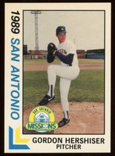 1989 Best Cards San Antonio Missions GORDON HERSHISER RC DODGERS TIGERS CARDINAL