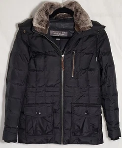 Eddie Bauer Yukon Classic 2.0 schwarze Daunenjacke Gr. PXS Kapuze Wintersport gebraucht, in einwandfreiem Zustand - Bild 1 von 10