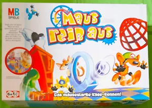 MB Spiele Hasbro Maus reiß aus Das mäusestarke Käse-Rennen! , vollständig - Bild 1 von 8