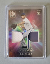 2022 Capstone AL Alexy DUAL PATCH RELIC ROOKIE CARD #RDM-AL - Texas Rangers