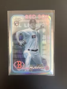 2024 Topps Chrome Chris Murphy Frozenfractor Sub Zero -3/0 SSSP - Picture 1 of 3