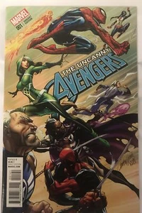 Uncanny Avengers #1 1:50 J Scott Campbell Variant Marvel (2015) VFNM - Picture 1 of 5