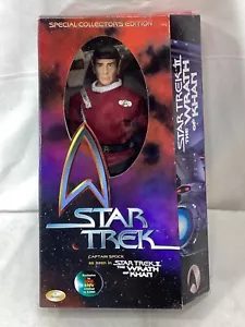 1999 Playmates Star Trek Wrath of Khan Captain Spock Doll 12 Inch KB Toys Issue - Picture 1 of 10