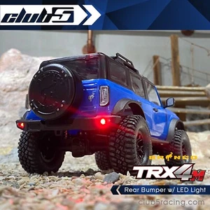 Rear Bumper w/ LED Light for Traxxas TRX-4M Ford Bronco - Picture 1 of 9