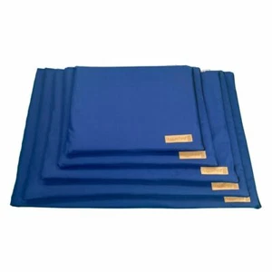 HugglePets Dog Mat Cushioned Waterproof Pet Pad Puppy Made In Britain - Blue - Picture 1 of 12