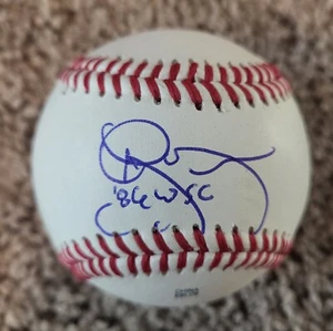 Roger McDowell Autographed Signed Baseball MLB - NY Mets Inscribed 86 WSC w/COA - Picture 1 of 1