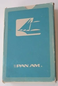 Vintage Pan Am Playing Cards Clipper Ship Logo Complete With Jokers - Picture 1 of 4