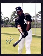 Tim Raines Signed Autographed 8 x 10 Photo Chicago White Sox SHIPPING IS FREE