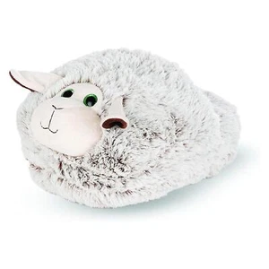 Plush Sheep Foot Warmer Kids/Adults Animal Slipper Cuddly Cushion One Size - Picture 1 of 1