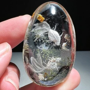 110ct Natural Beautiful phantom stone within stone Crystal Polished Specimen - Picture 1 of 8