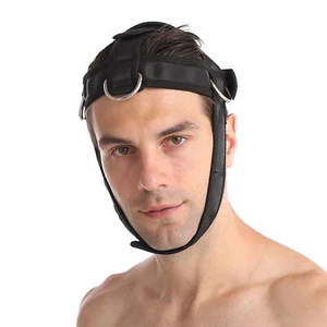 Head Harness. Neck Exercise Head Strap for Weight Lifting Gym & Fitness Training - Picture 1 of 6