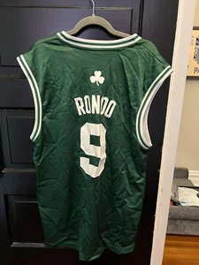 Adidas Herren Grün Boston Celtics Rajon Rondo NBA Basketball Trikot Größe XL - Bild 1 von 5