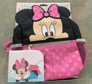 Minnie Harness Thermo Rucksack Gurtband Gurt & Leine Pink Schwarz Neu - Bild 1 von 6