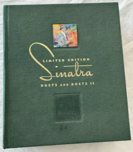 Frank Sinatra Duets and Duets II Limited Edition 1998 CD 3-disc Green Box Set - Picture 1 of 6