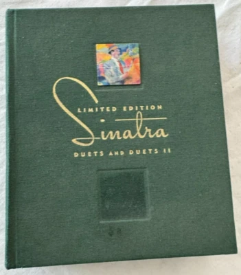 Frank Sinatra Duets and Duets II Limited Edition 1998 CD 3-disc Green Box Set - Image 1 of 4