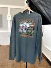 🙂 🙂 Vintage 2003 Harley Davidson Florida Choppers manches longues taille XXL couleur...