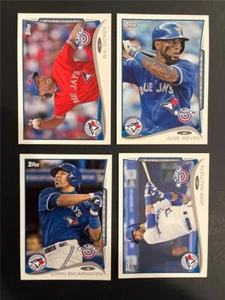 2014 Topps Opening Day Toronto Blue Jays Team Set 4 Cards - Picture 1 of 1